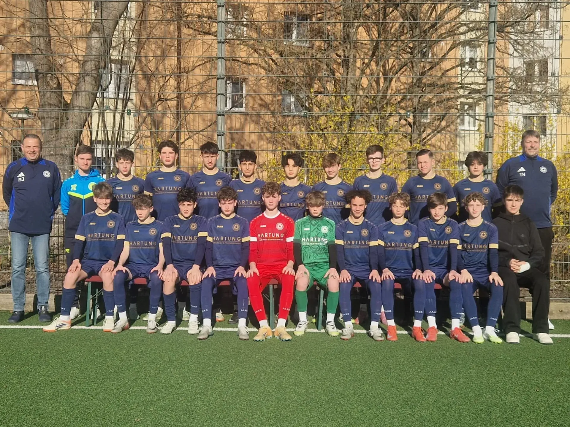 Mannschaftsfoto C1-Junioren