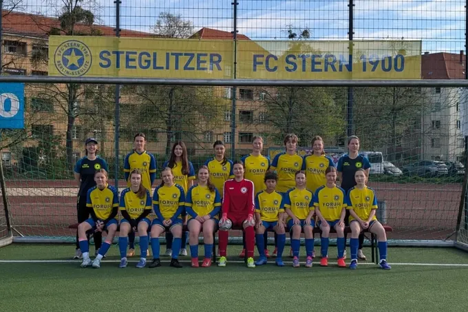 U17-Juniorinnen Mannschaftsfoto Saison 2025/26