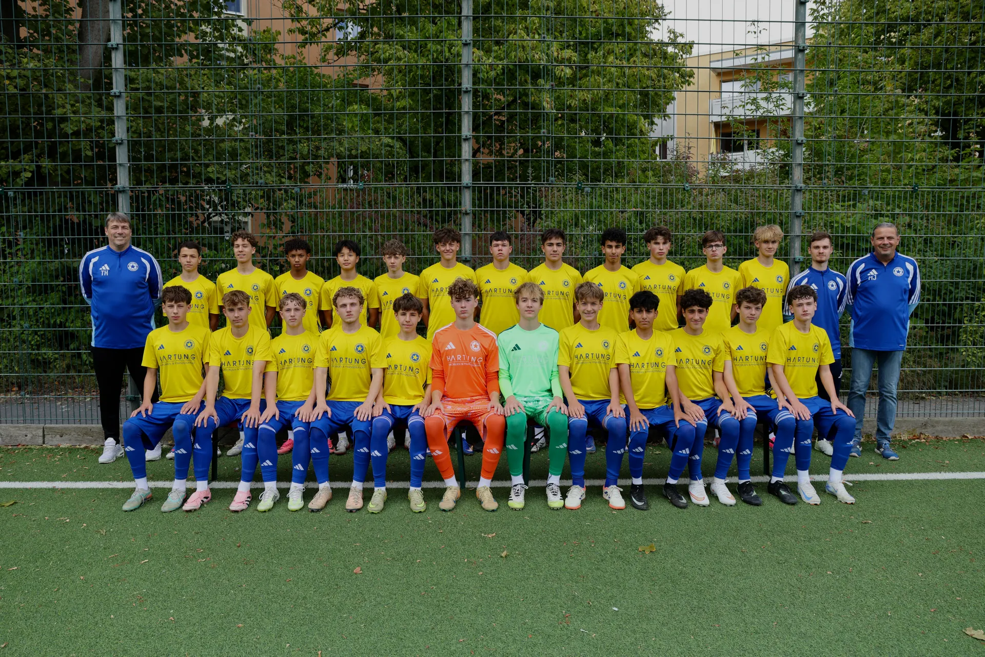 Mannschaftsfoto B1-Junioren